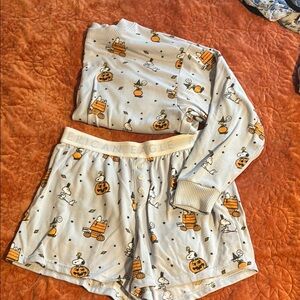 American Eagle Outfitters White Pajama Set